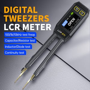 FNIRSI® LCR-ST1 Mini Smart Digital Tweezer LCR SMD ESR Tester