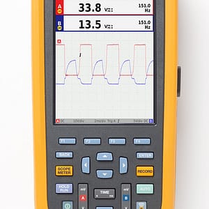 Fluke 120B Series Industrial ScopeMeter handheld Oscilloscopes